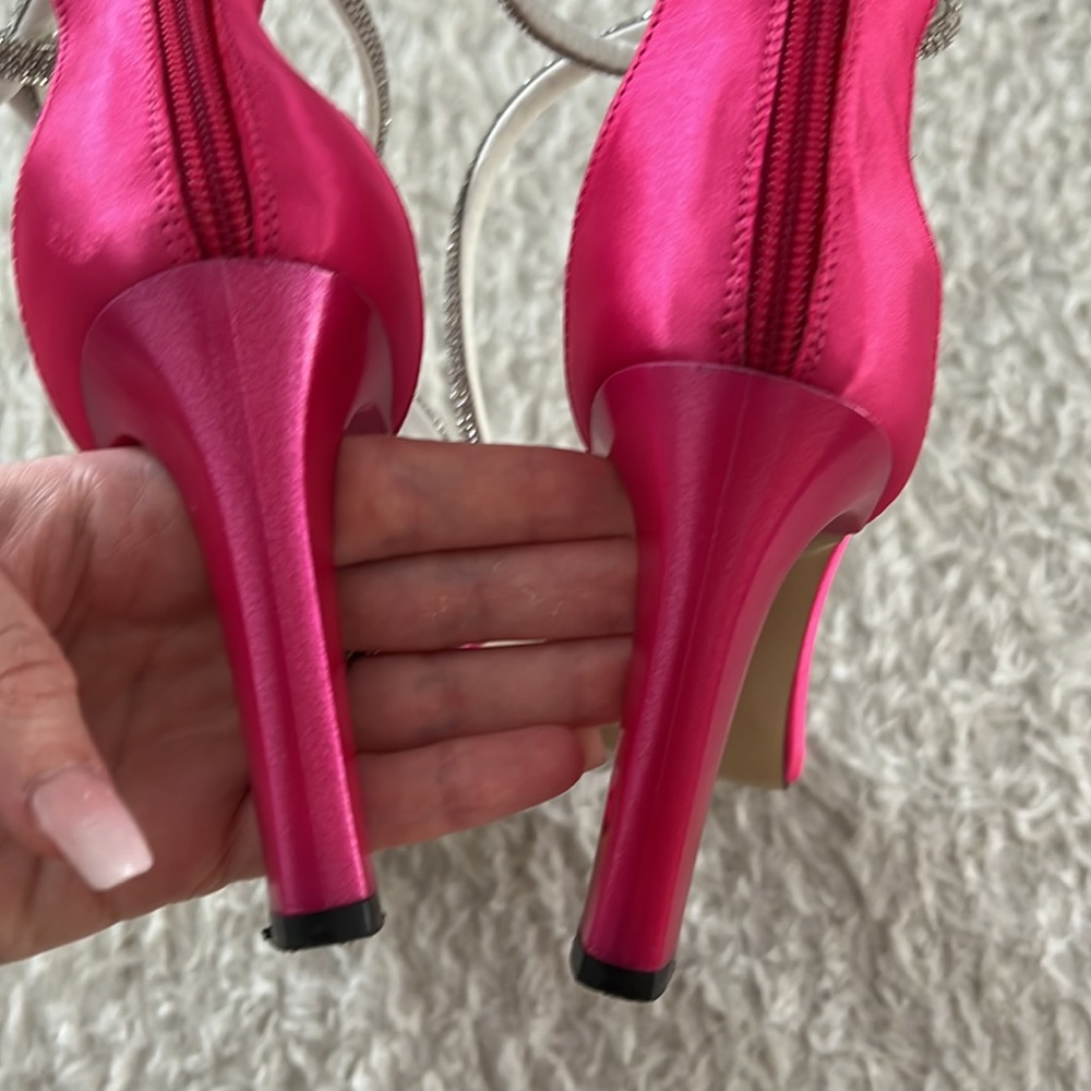 Fuchsia Sandals - Picture 3 of 6